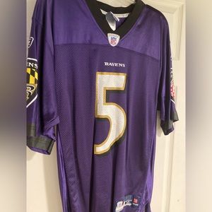 Medium Baltimore Ravens Flacco #5 Jersey